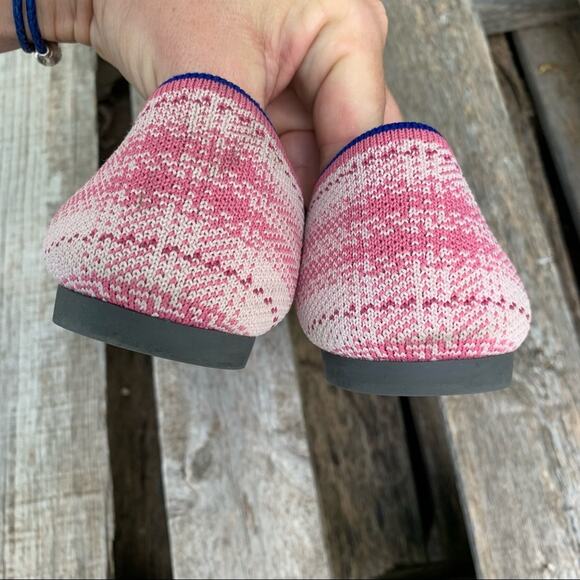Rothy’s Pink Plaid The Point Flats Limited Edition Size 10 - Picture 9 of 9